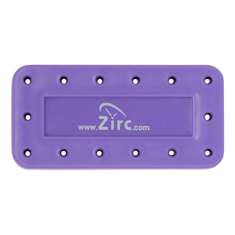 Zirc Dental 50Z403R Magnetic Bur Block 14 Hole Vibrant Purple Microban Autoclavable Zirc Dental 50Z403R Magnetic Bur Block 14 Hole Vibrant Purple Microban Autoclavable